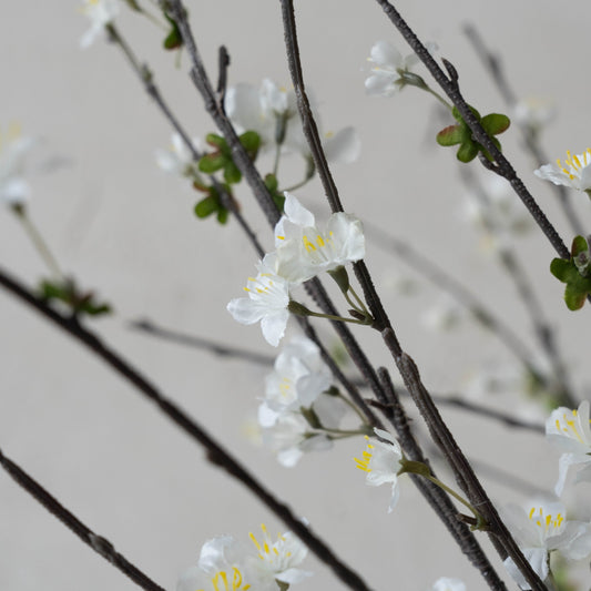 Flora White -Artificial Flower (White)